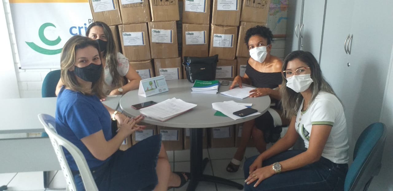 Secretária de A. Social reuniu com a Multiplicadora Criança Feliz