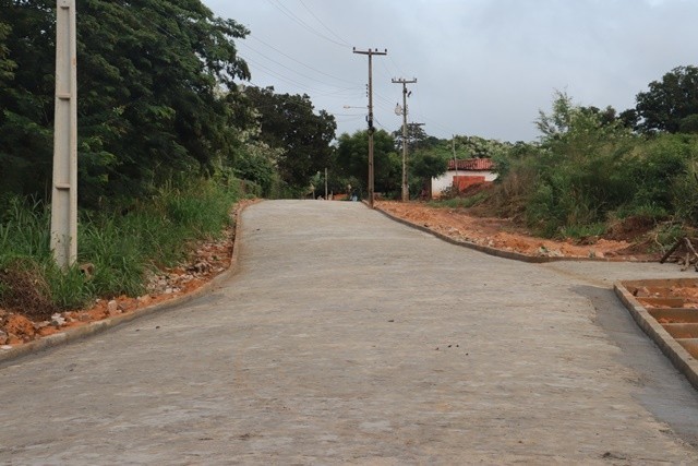 Comunidade Tamboril Ganha Calçamento na A. João Marques Pereira