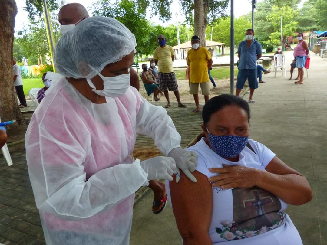 Mais uma etapa da vacinação contra a Covid-19 em Monsenhor Gil - Imagem 2