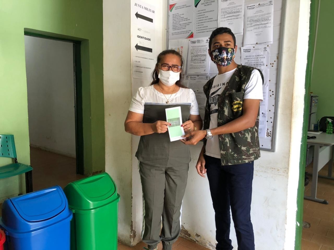 Secretaria de Meio Ambiente instala lixeiras em órgãos públicos