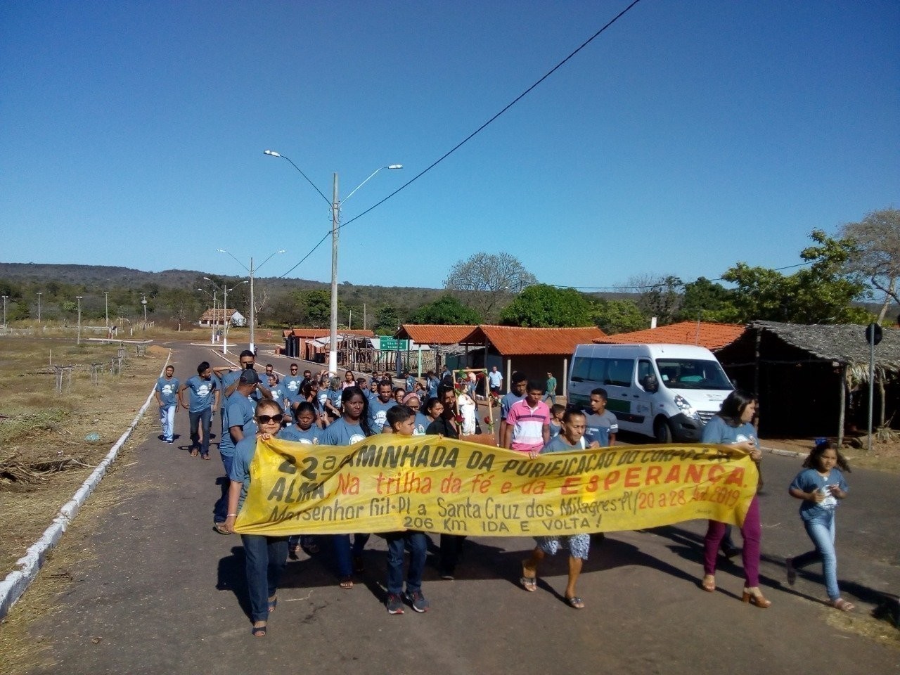 Caminhada de Monsenhor Gil para Santa Cruz é cancelada 