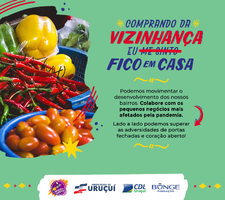 Campanha incentiva comércio local em Uruçuí