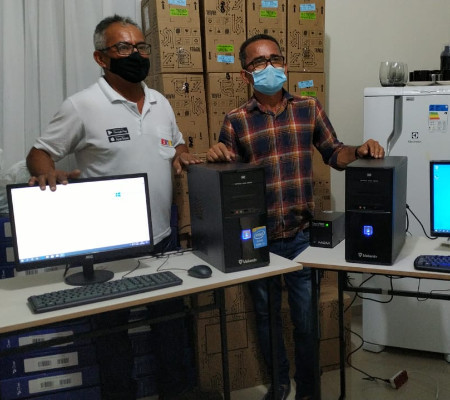 Pimenteiras: Secretaria de Saúde recebe novos equipamentos de informática