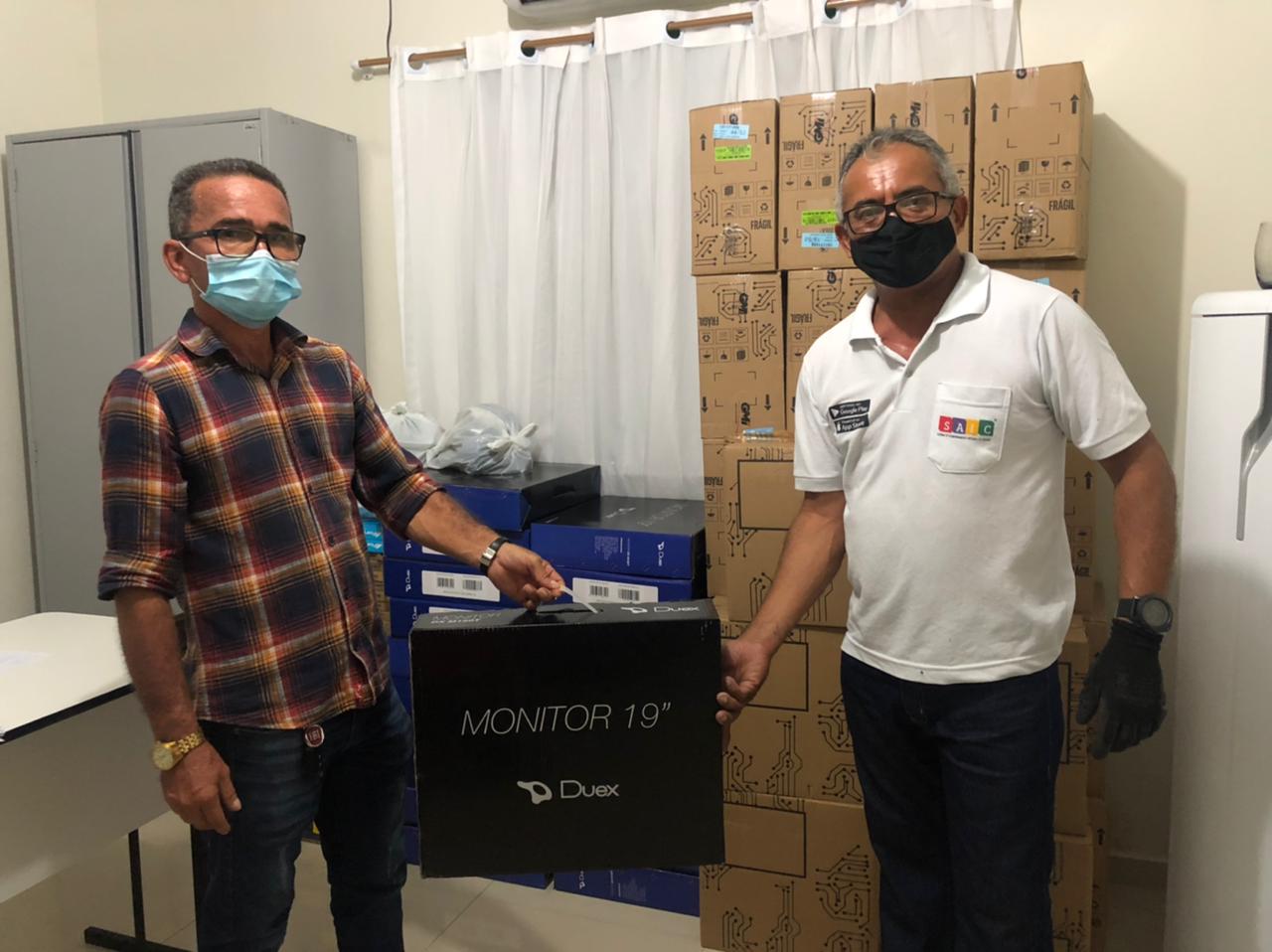 Equipamentos de informáticas entregues a secretaria de saúde de PimenteirasEquipamentos de informáticas entregues a secretaria de saúde de Pimenteiras