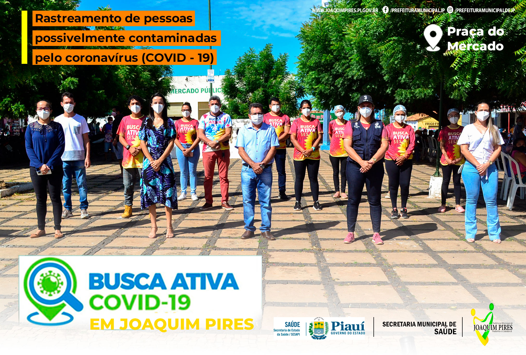 Joaquim Pires fortalecendo ações no combate a Pandemia da COVID-19 - Imagem 1