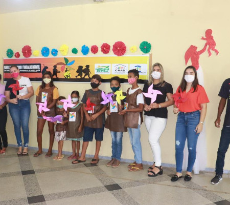 CRAS realizou evento em Alusão ao Dia Mundial Contra o Trabalho Infantil