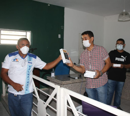 Palmeirais promove treinamento e entrega tablets para os agentes de saúde