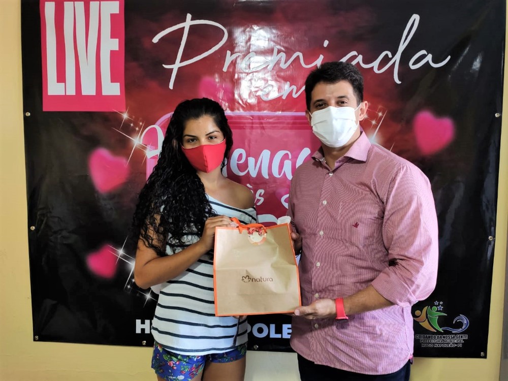 Prefeitura de Hugo Napoleão entrega de prêmios na Live em homenagem às Mães - Imagem 15