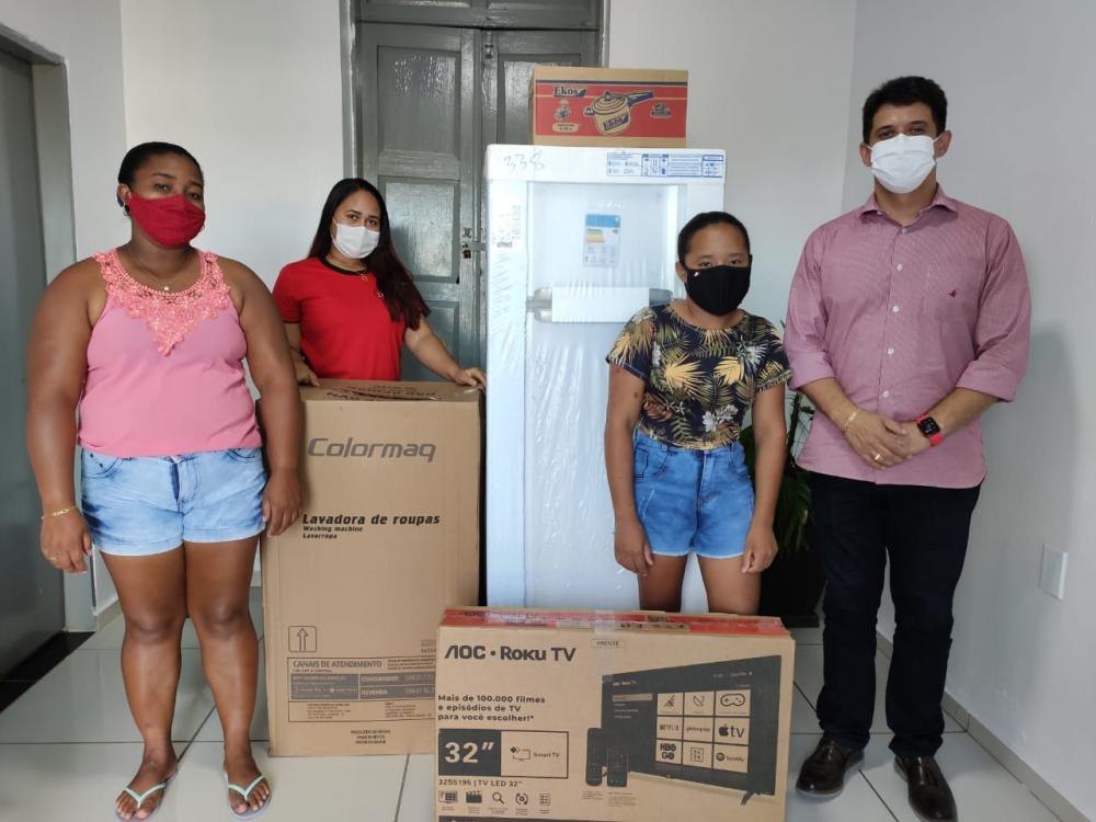 Prefeitura de Hugo Napoleão entrega de prêmios na Live em homenagem às Mães - Imagem 1