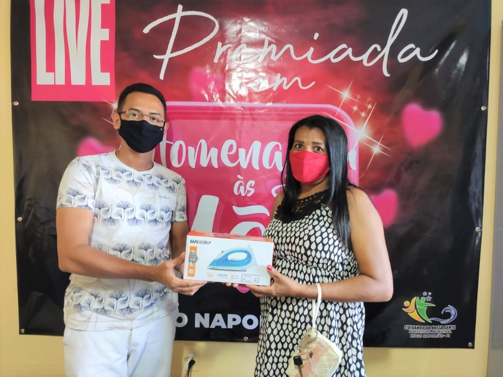 Prefeitura de Hugo Napoleão entrega de prêmios na Live em homenagem às Mães - Imagem 13