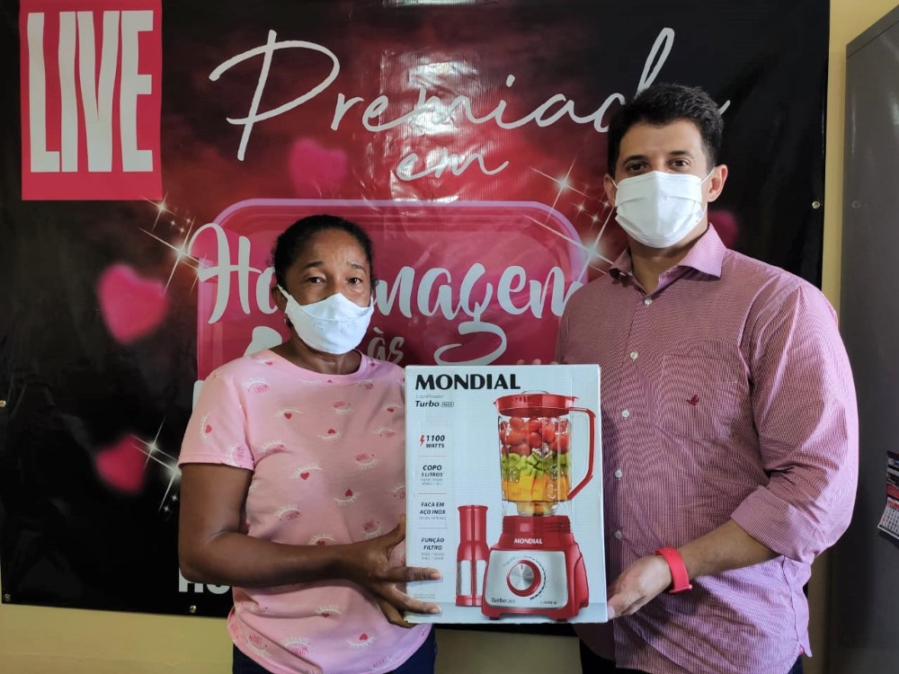 Prefeitura de Hugo Napoleão entrega de prêmios na Live em homenagem às Mães - Imagem 19