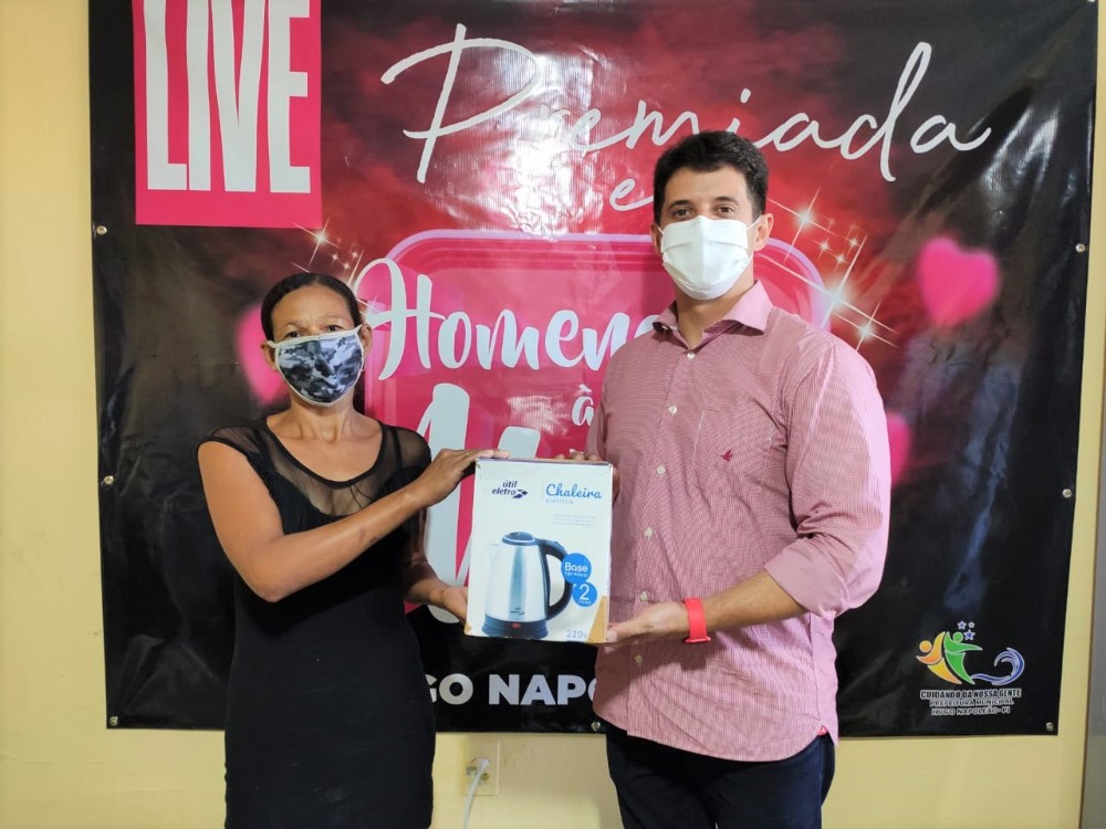 Prefeitura de Hugo Napoleão entrega de prêmios na Live em homenagem às Mães - Imagem 17