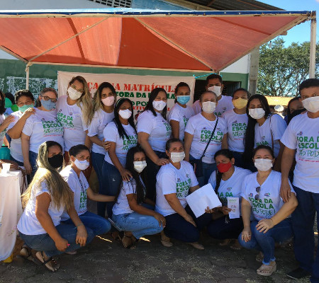 Prefeitura e Secretaria de Educação realiza ação de conscientização