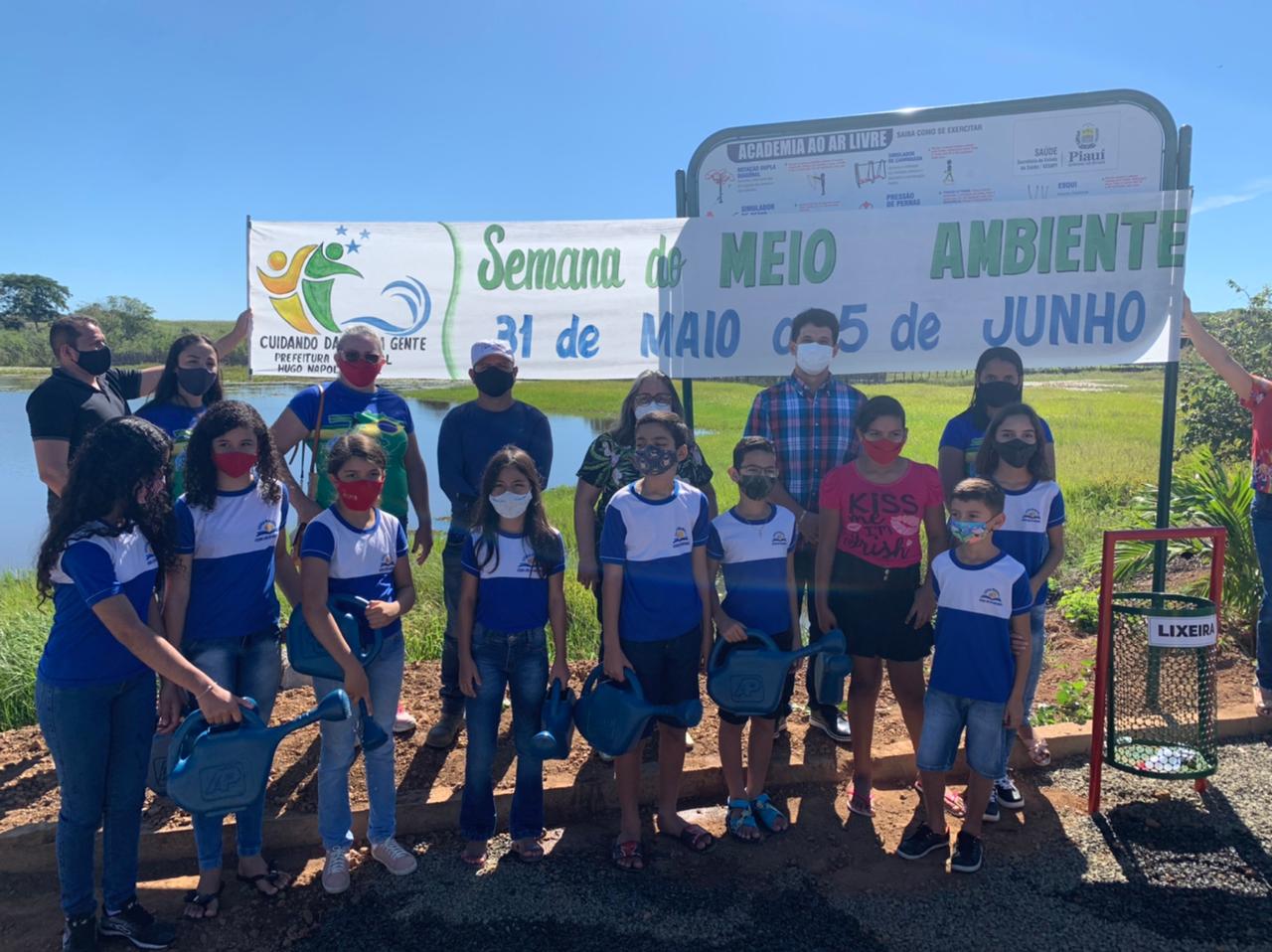 Prefeito Luciano participa de  ação ambiental em Hugo Napoleão - Imagem 1