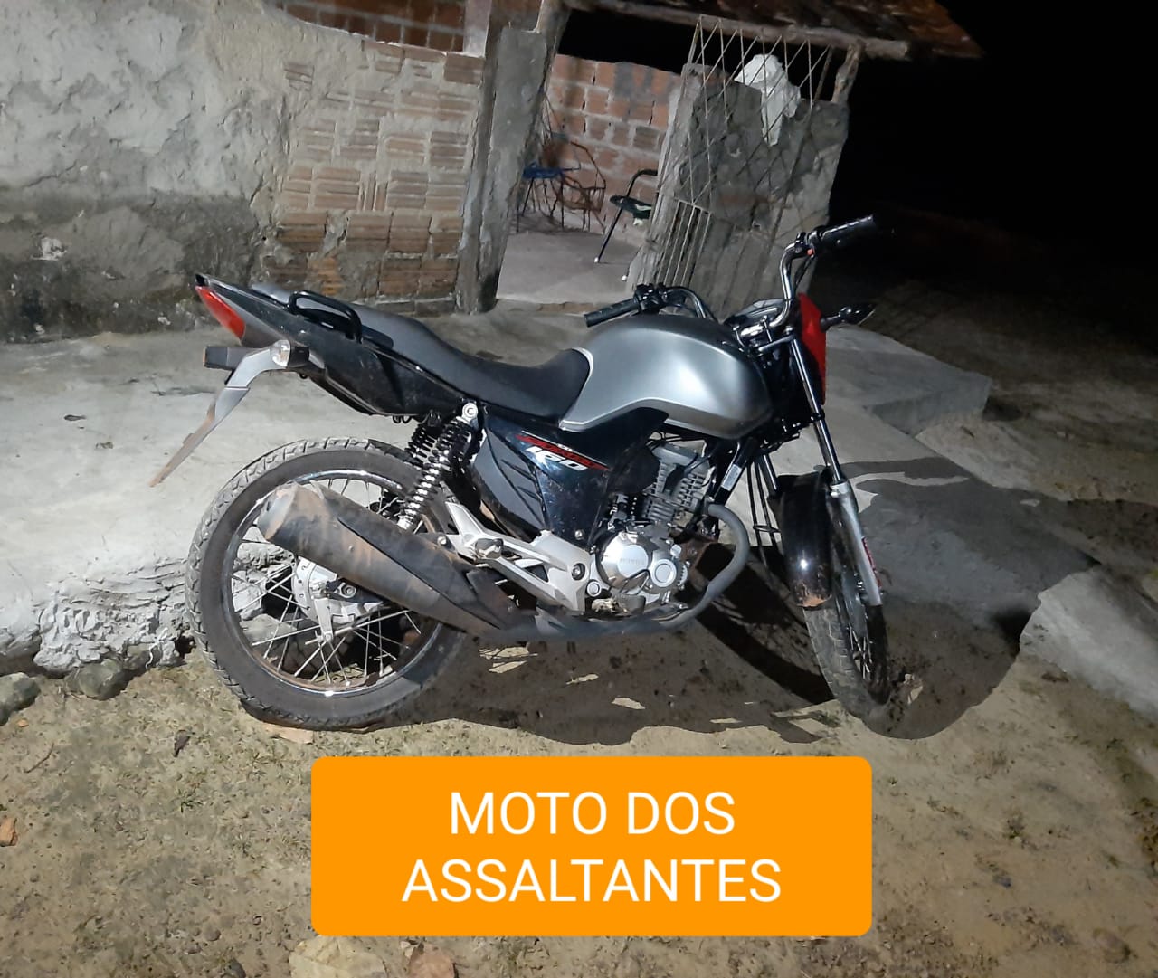 GPM de Coivaras e Força Tática do 21º BPM/PI apreende moto roubada - Imagem 2