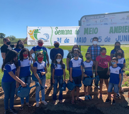 Prefeito Luciano participa de  ação ambiental em Hugo Napoleão