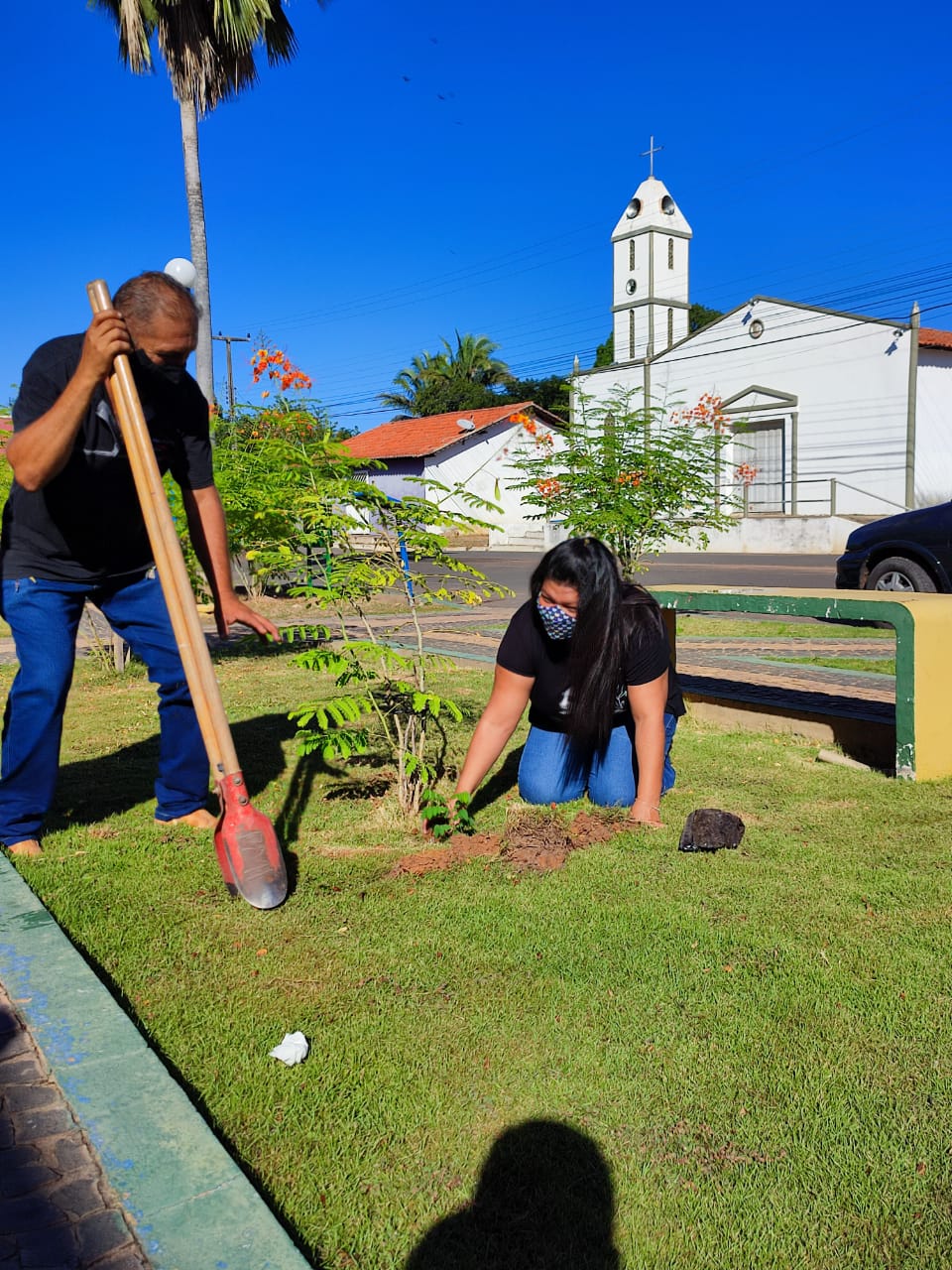 Dia do Meio Ambiente é lembrado em Lagoinha com Plantação de Mudas árvores - Imagem 9