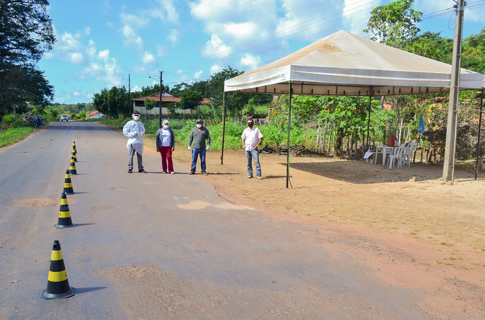 Prefeitura de Joaquim Pires instala barreira sanitária - Imagem 1