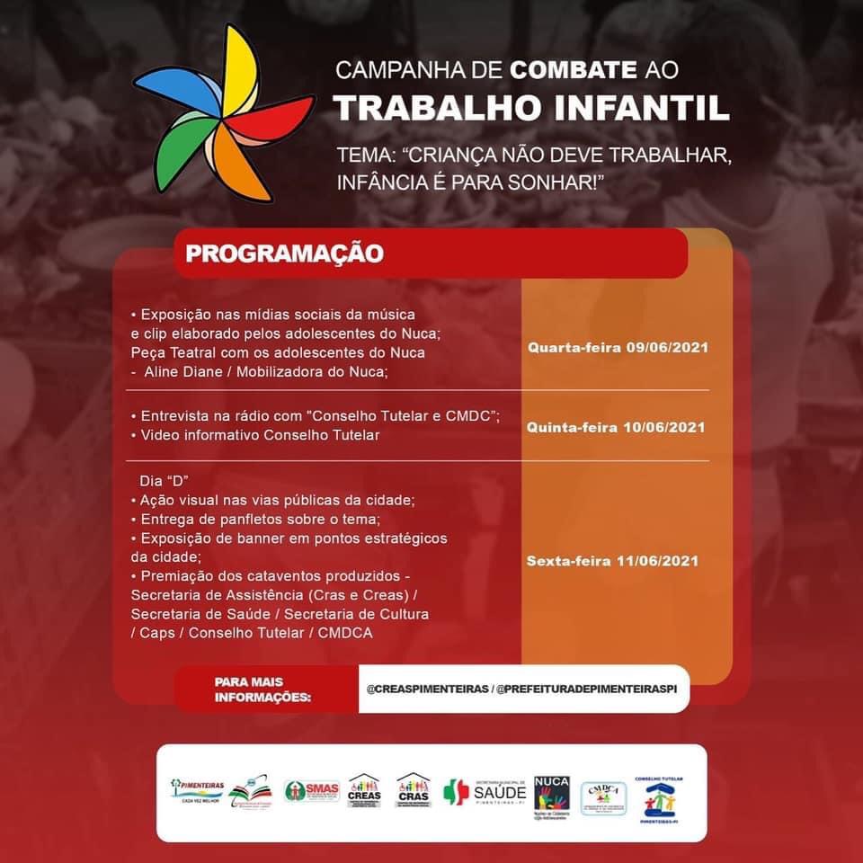 SMAS de Pimenteiras divulga programação ao dia 12 de junho - Imagem 2