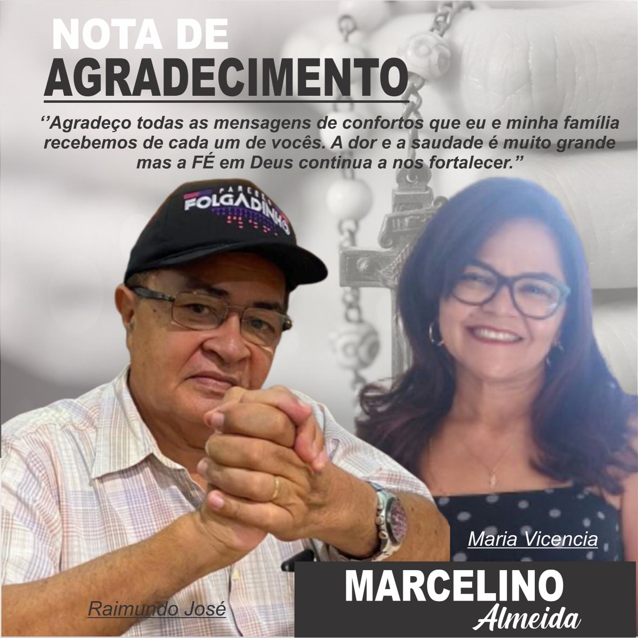 PREFEITO MARCELINO PUBLICA NOTA DE AGRADECIMENTO - Imagem 1