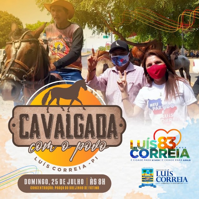 Prefeitura realiza Cavalgada em comemoração aos 83 anos de Luís Correia - Imagem 1