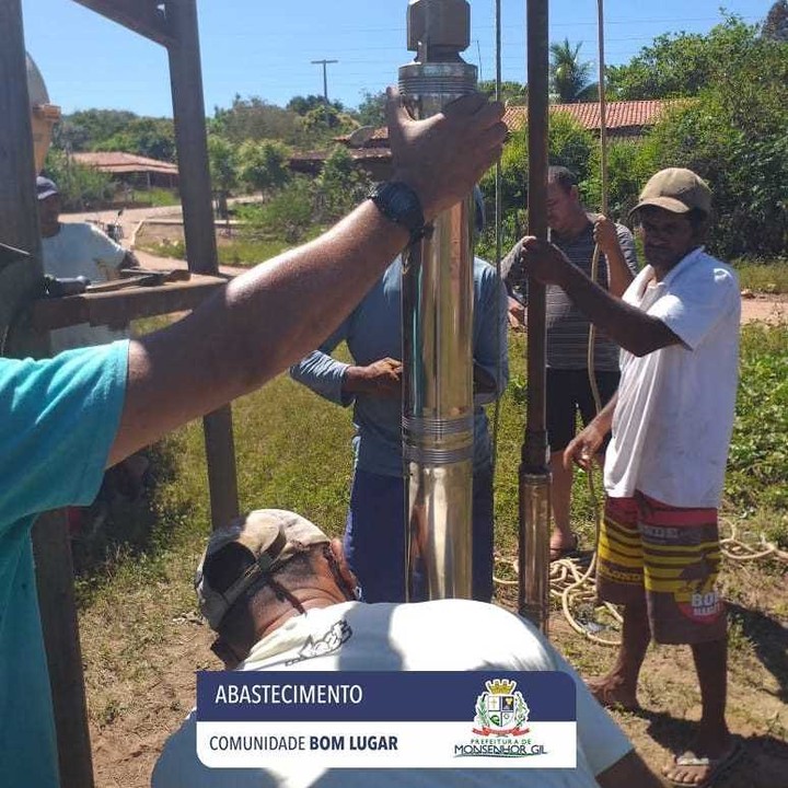 Prefeitura de Monsenhor Gil levando Água para as áreas rurais e urbana - Imagem 1