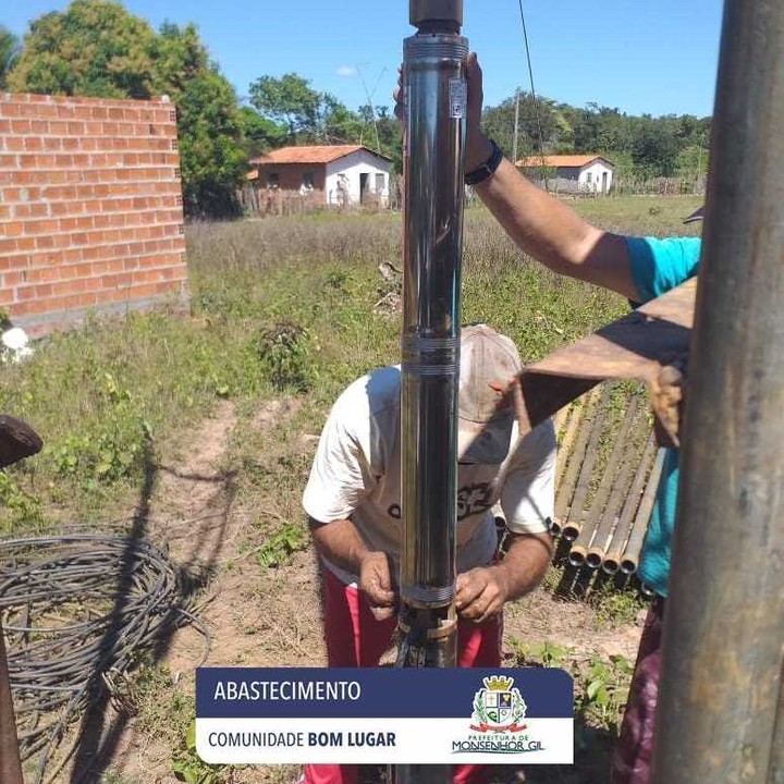 Prefeitura de Monsenhor Gil levando Água para as áreas rurais e urbana - Imagem 4