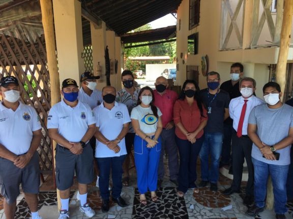 Prefeita recebe DNIT e Marinha para viabilização de obras em Luís Correia - Imagem 2