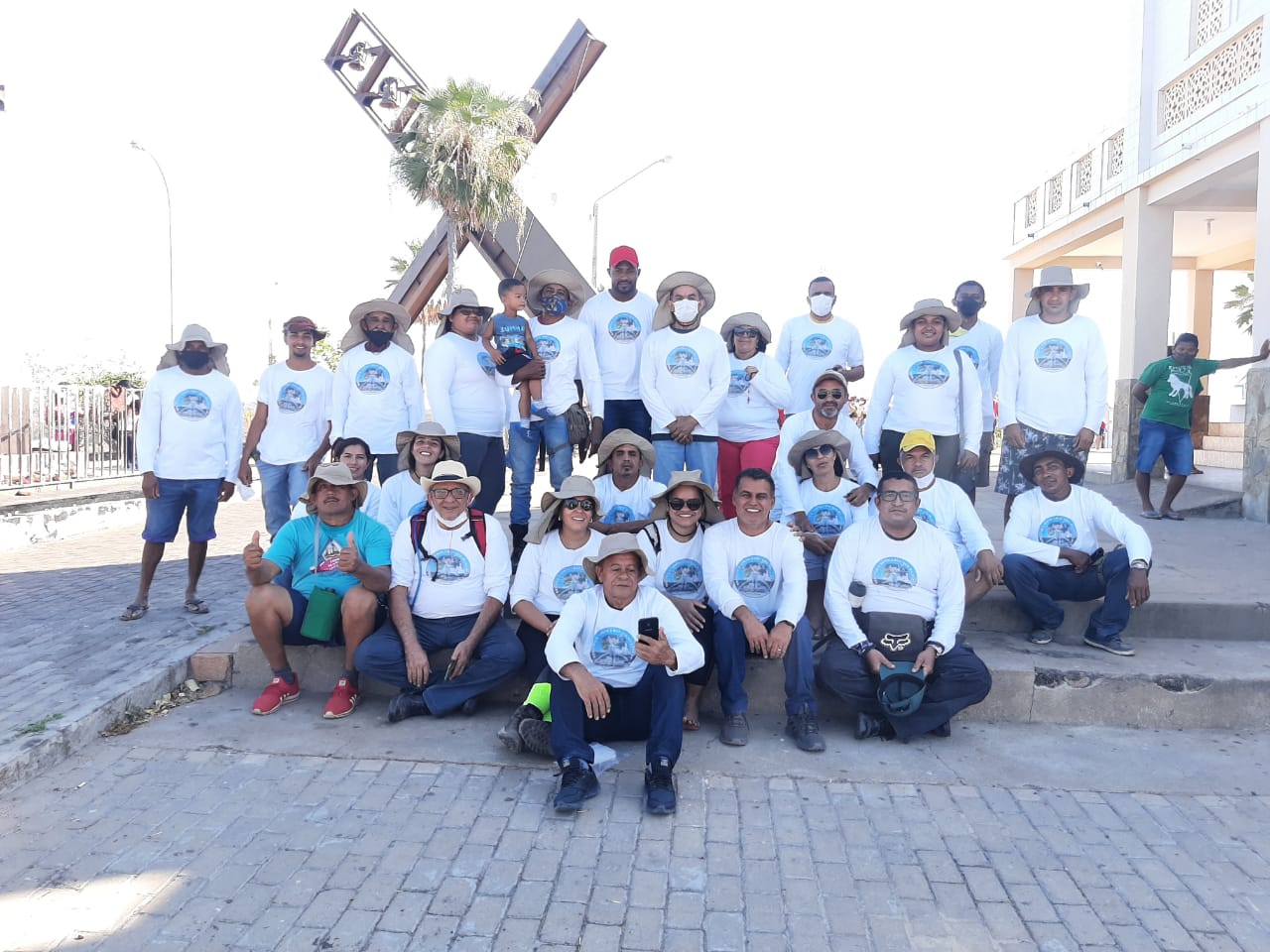 Romaria sai de Monsenhor Gil para Santa Cruz dos Milagres a pé - Imagem 7