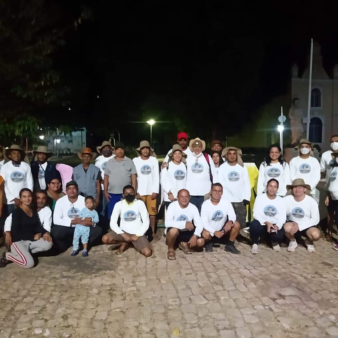 Romaria sai de Monsenhor Gil para Santa Cruz dos Milagres a pé - Imagem 14