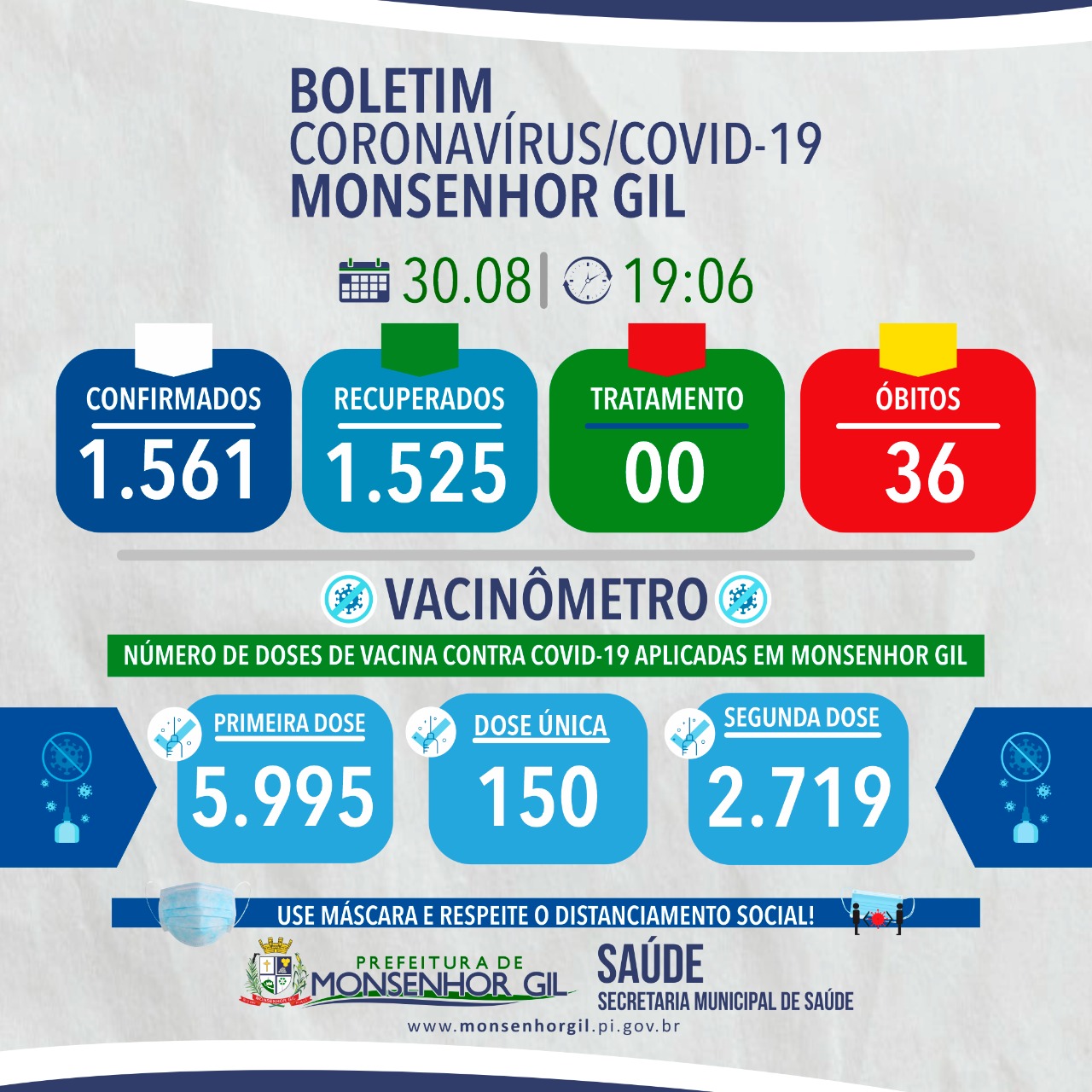 Juventude de Monsenhor Gil diz sim a vacina contra a Covid-19 - Imagem 3