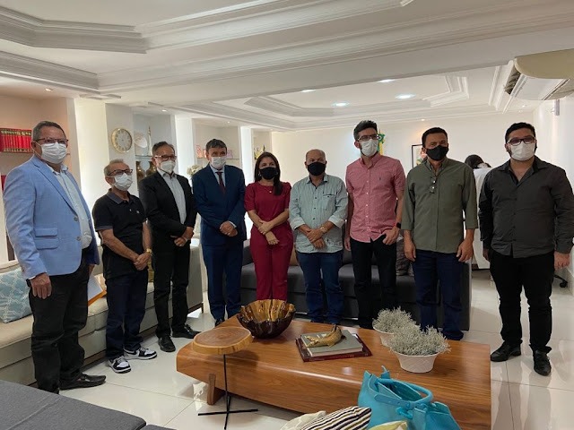 Em reunião com governador, Maninha solicita investimentos para Luís Correia - Imagem 1