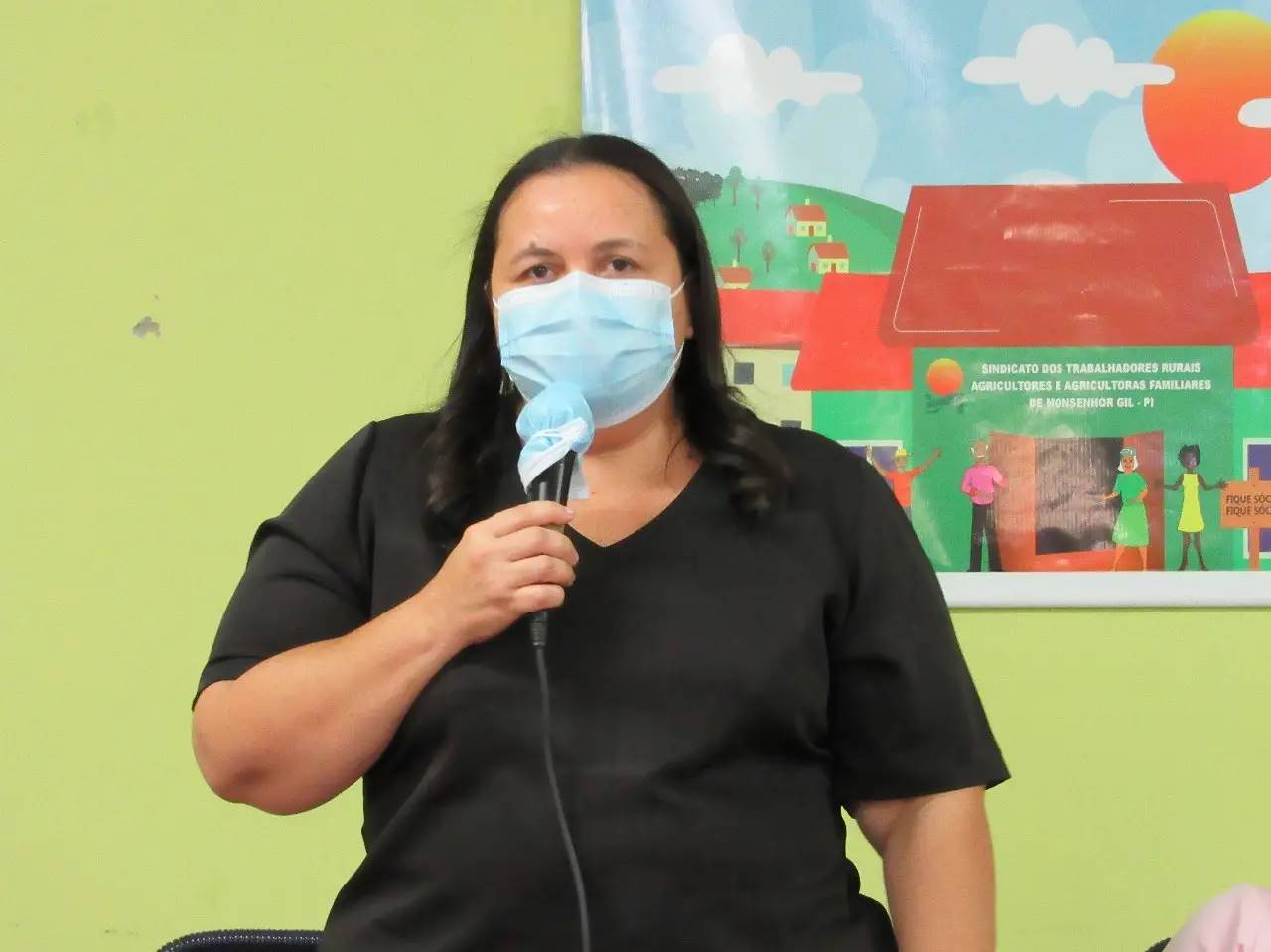 Pc do B se reúne em Monsenhor Gil com a presença da deputada Elisângela - Imagem 1