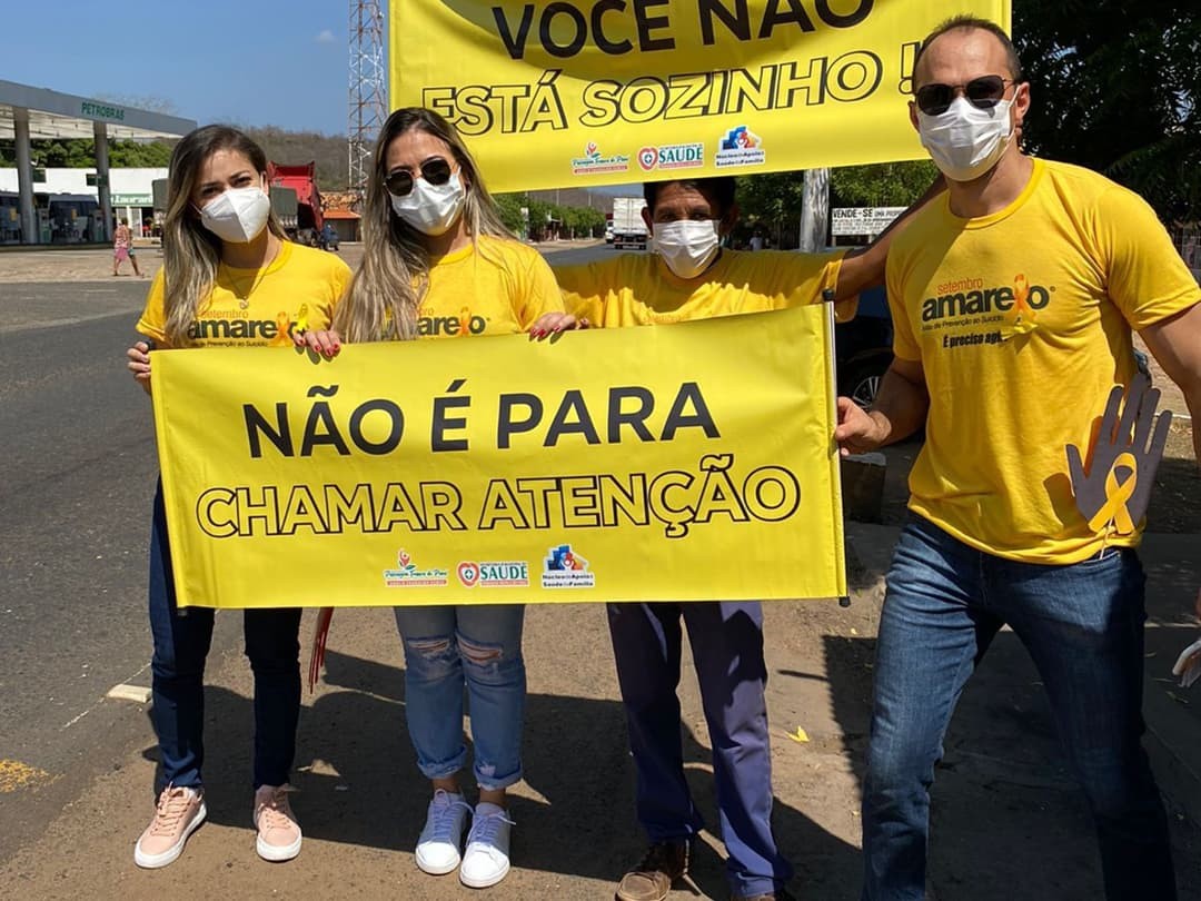 Prefeitura de Passagem Franca Do Piauí realiza ações no Setembro Amarelo