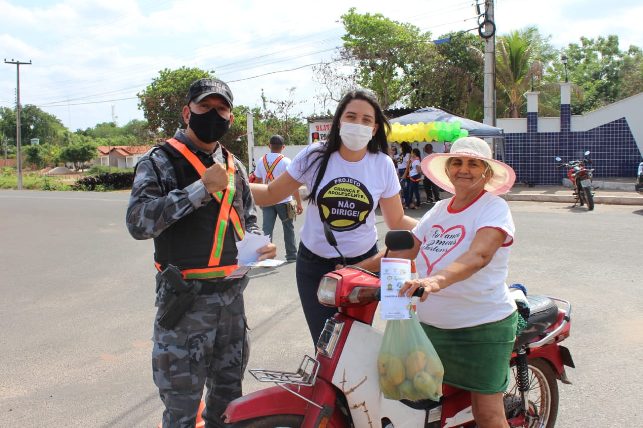 Semana Nacional do Trânsito: entidades realizam Blitz Educativa em Coivaras - Imagem 2