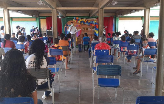 CAIC preparou recepção de boas-vindas no retorno às aulas presenciais