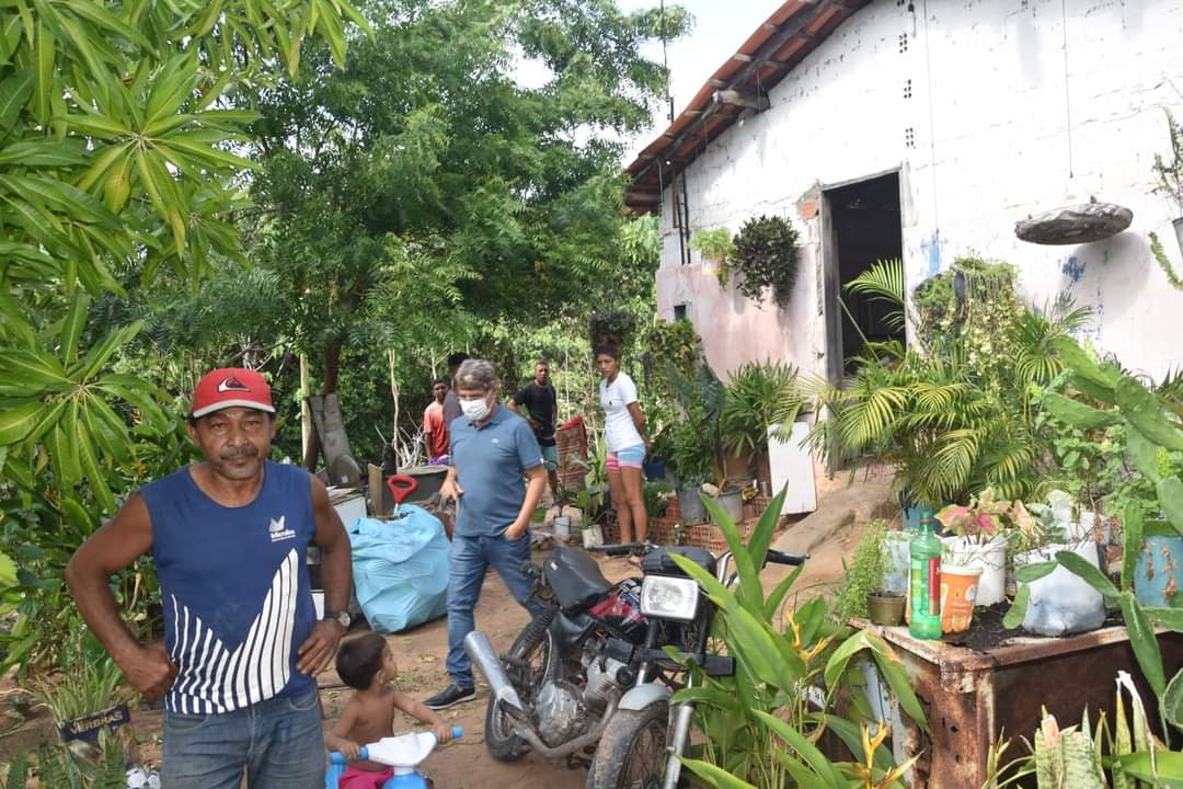 Forte vendaval causa danos em Monsenhor Gil nesta tarde de segunda feira - Imagem 1