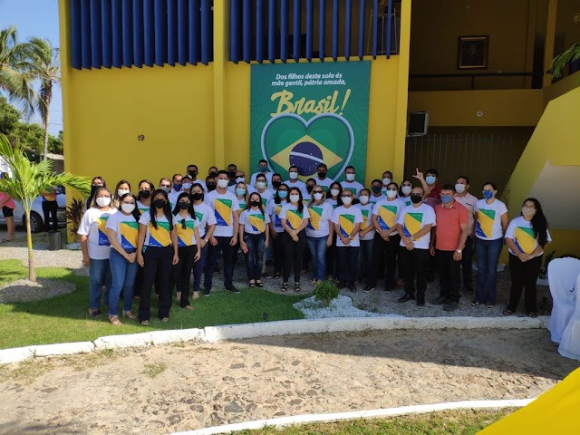  Momento cívico marca Dia da Independência em Luís Correia - Imagem 1