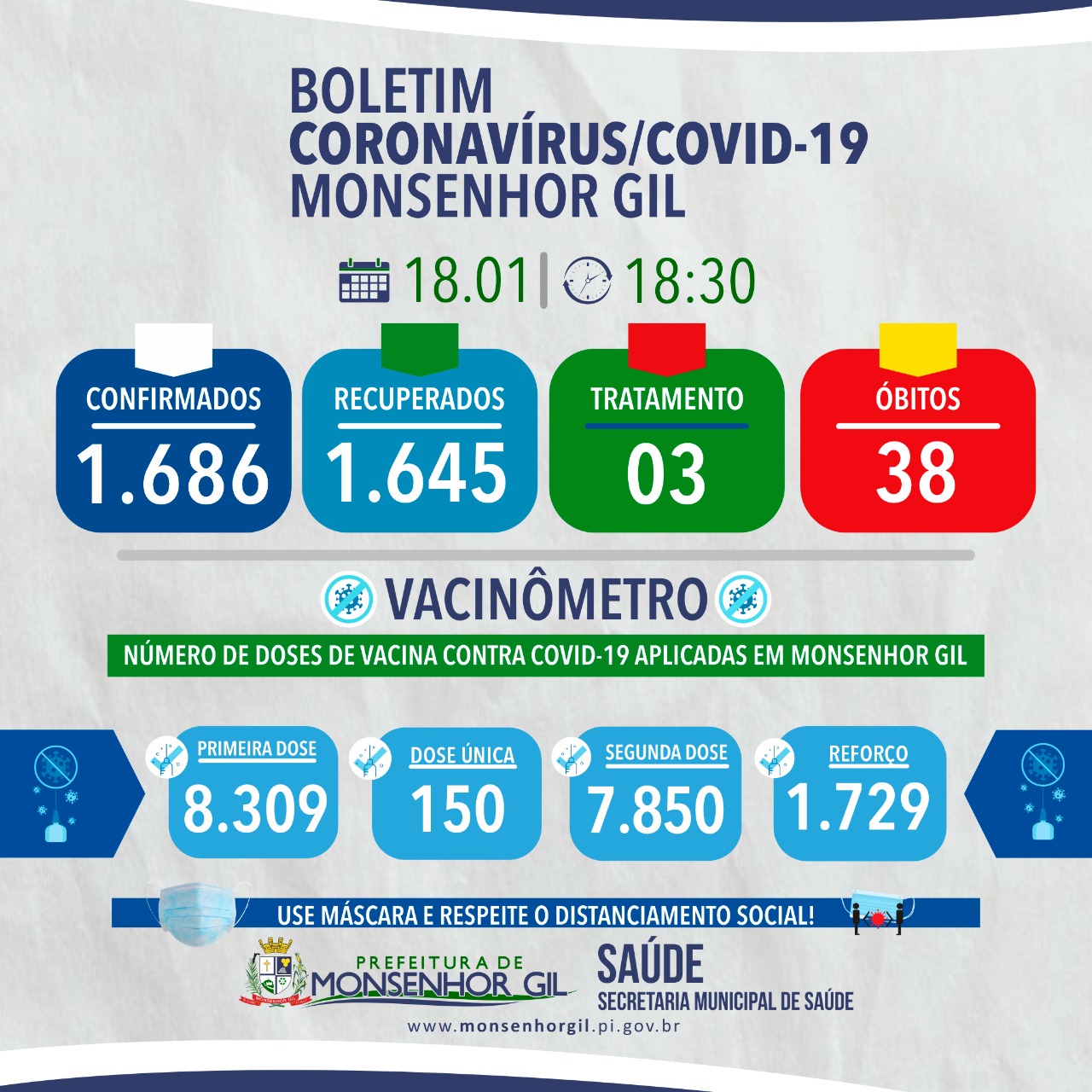 Monsenhor Gil dá início vacinação contra Covid-19 de crianças dia 20 - Imagem 6