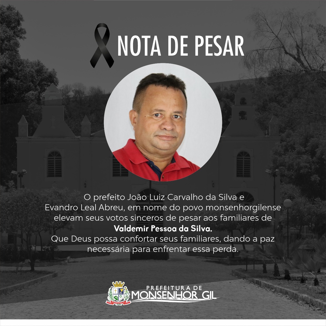 Mortes abalam Monsenhor Gil. Uma delas uma tragédia na Estaca Zero - Imagem 2