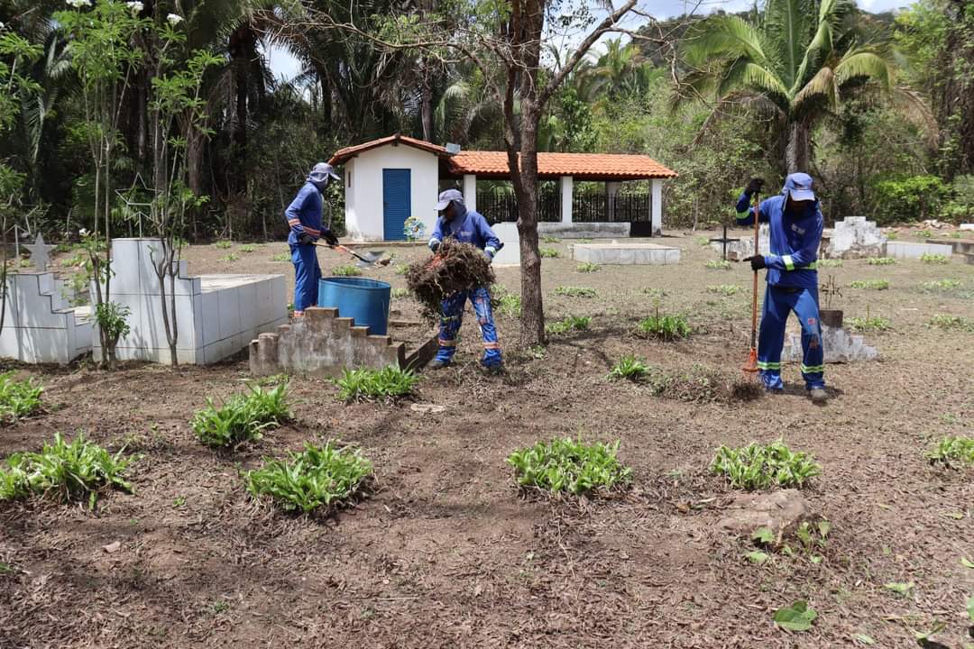 Prefeitura executa Operação limpeza nos cemitérios de Monsenhor Gil - Imagem 5