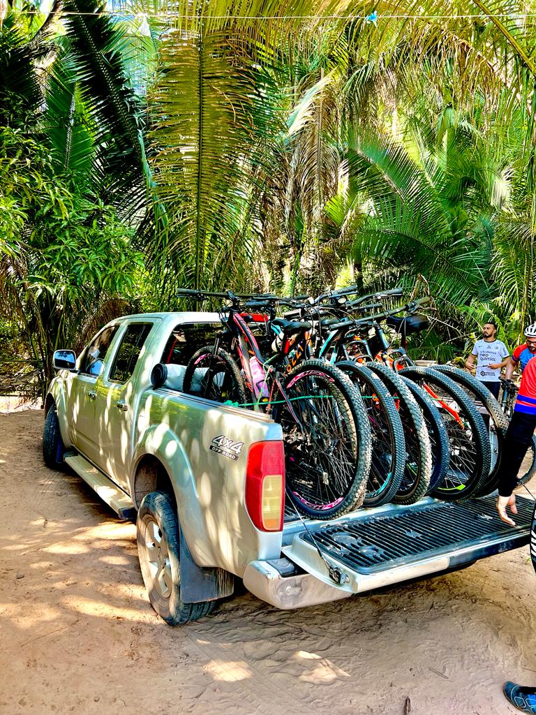 Passeio ciclístico reúne turistas em Monsenhor Gil com parada no Poço Azul - Imagem 3