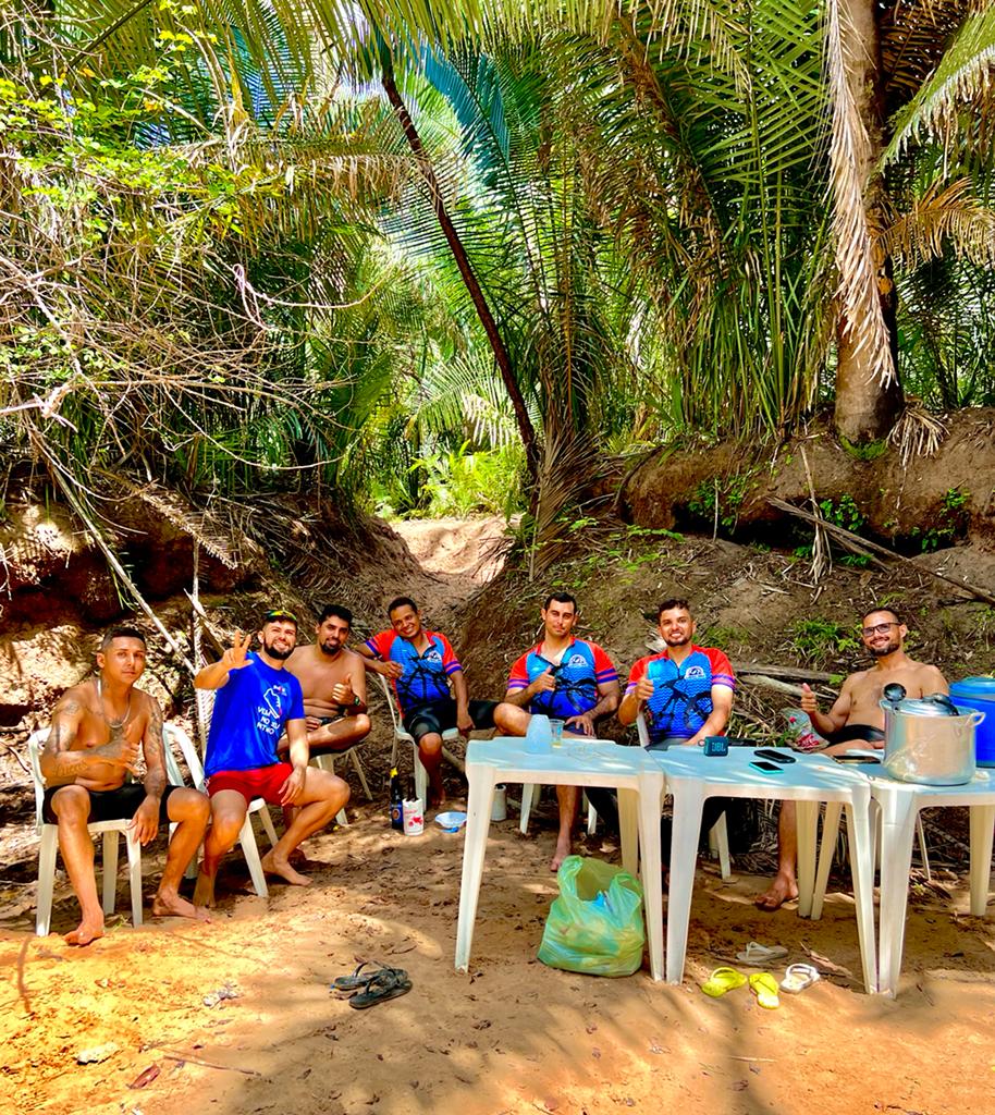 Passeio ciclístico reúne turistas em Monsenhor Gil com parada no Poço Azul - Imagem 4