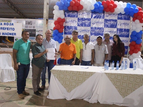 Prefeito de Uruçuí assinou a ordem de serviço para obras de infraestrutura 