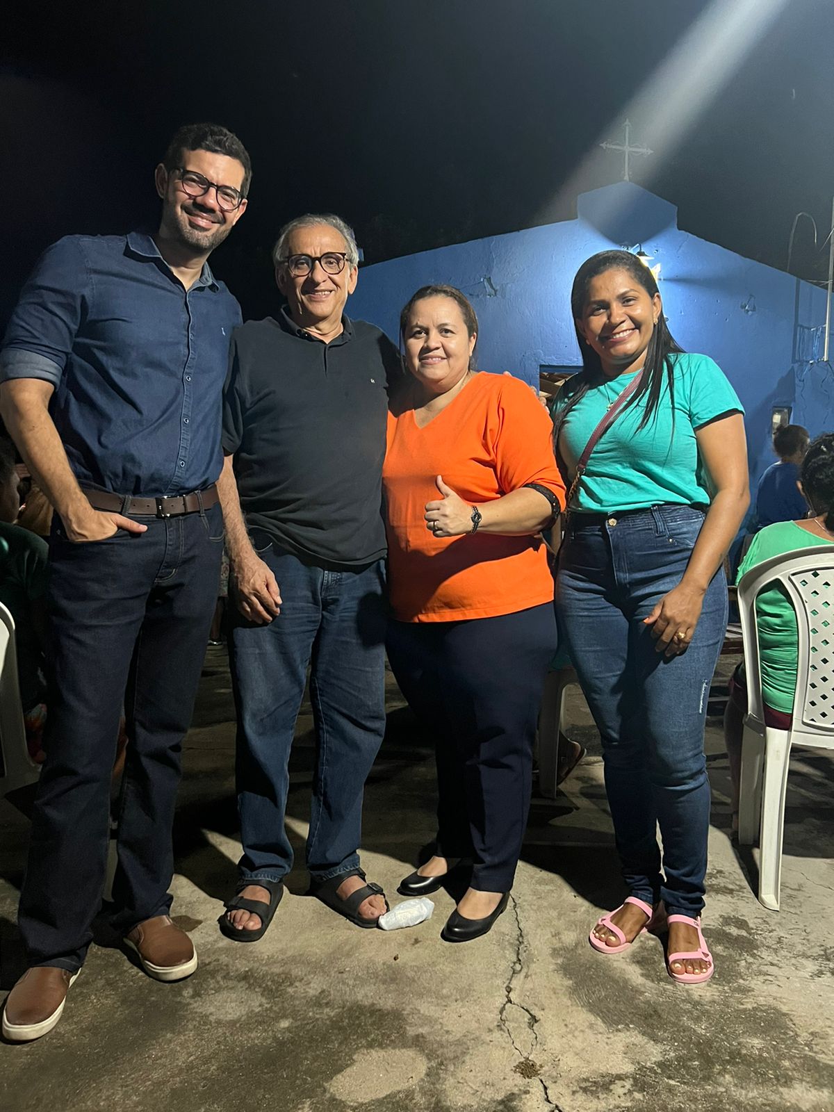 Vice prefeito Evandro Abreu participa de festejos em Monsenhor Gil - Imagem 3