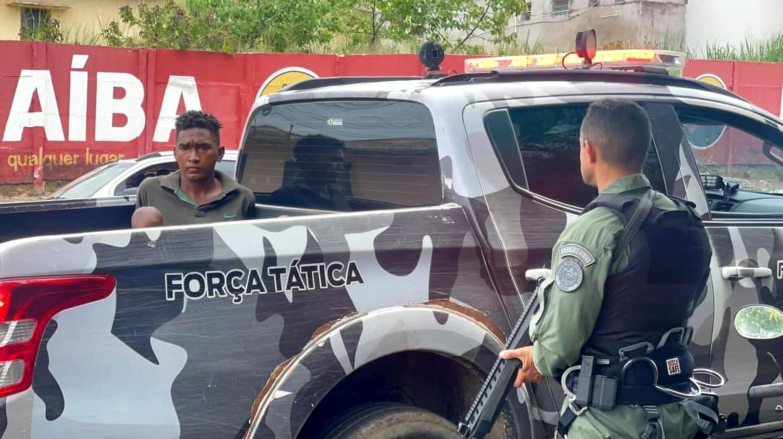 Homem agride jovem e tenta roubar moto em Piripiri (Foto: Reprodução)