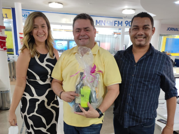 Floriano:  Secretário Nilson Ferreira visita sede do Grupo Meio Norte