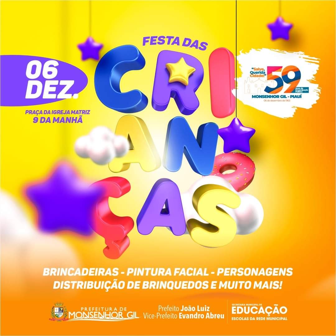 Prefeito João Luiz convida para aniversário de 59 anos de Monsenhor Gil  - Imagem 3