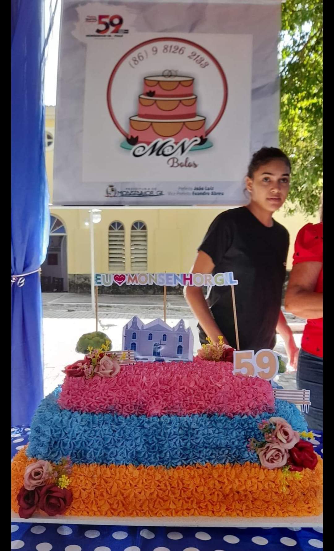 09 Bolos Confeitados para festejar o aniversário de Monsenhor Gil - Imagem 12