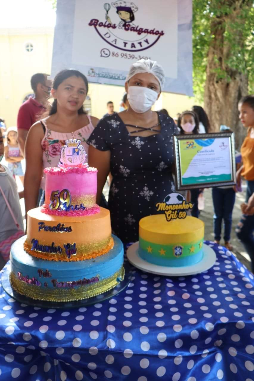 09 Bolos Confeitados para festejar o aniversário de Monsenhor Gil - Imagem 8